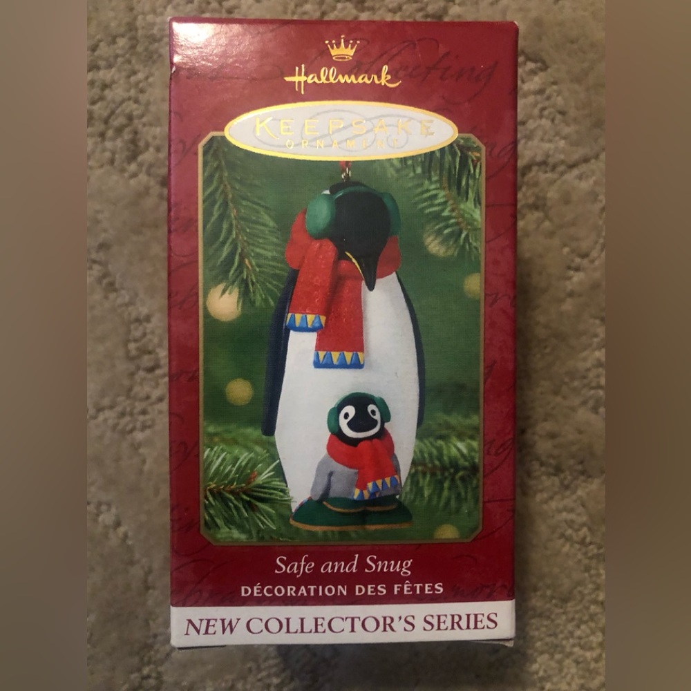 Hallmark 2001 Safe and Snug Keepsake Hallmark Ornament